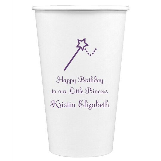 Magical Wand Paper Coffee Cups